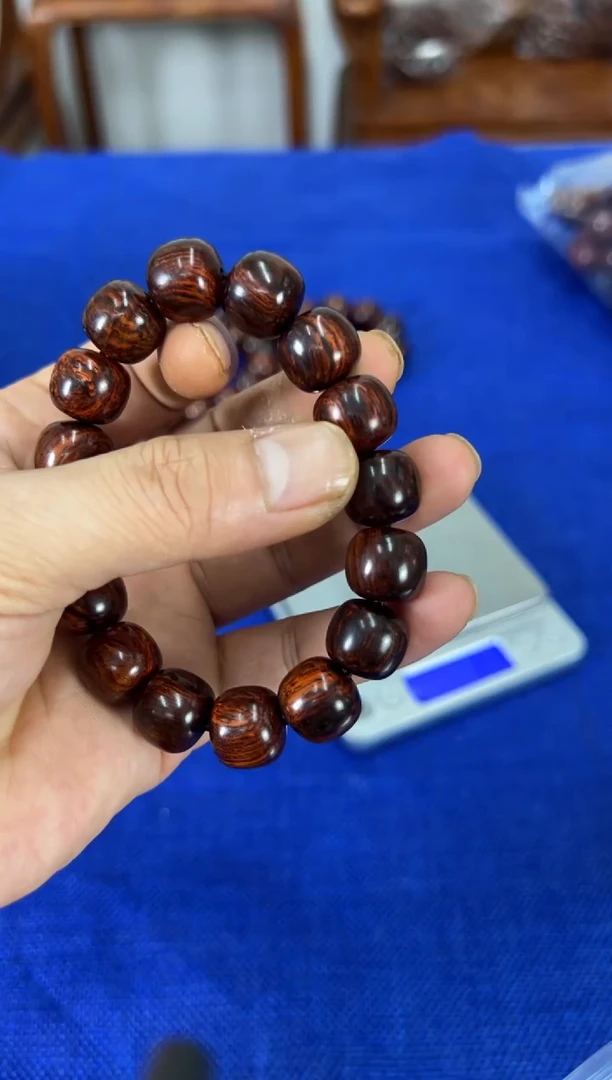 手串/手链黄花梨/降香黄檀1314老型桶珠手串