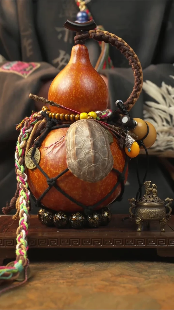 447大漆一物一拍记葫堂出品【不带手串】