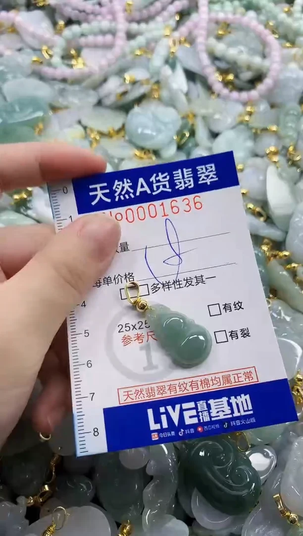 颈饰未镶嵌翡翠天然A货翡翠