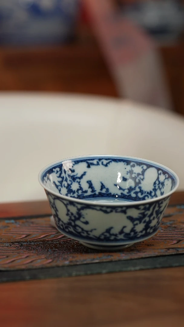 【闪购商品】宣之堂九狮灯盏杯