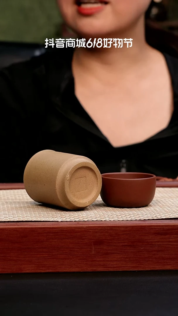 茶壶紫砂紫泥客杯