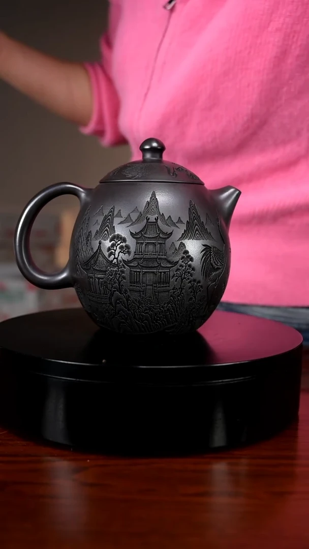茶壶紫砂500毫升