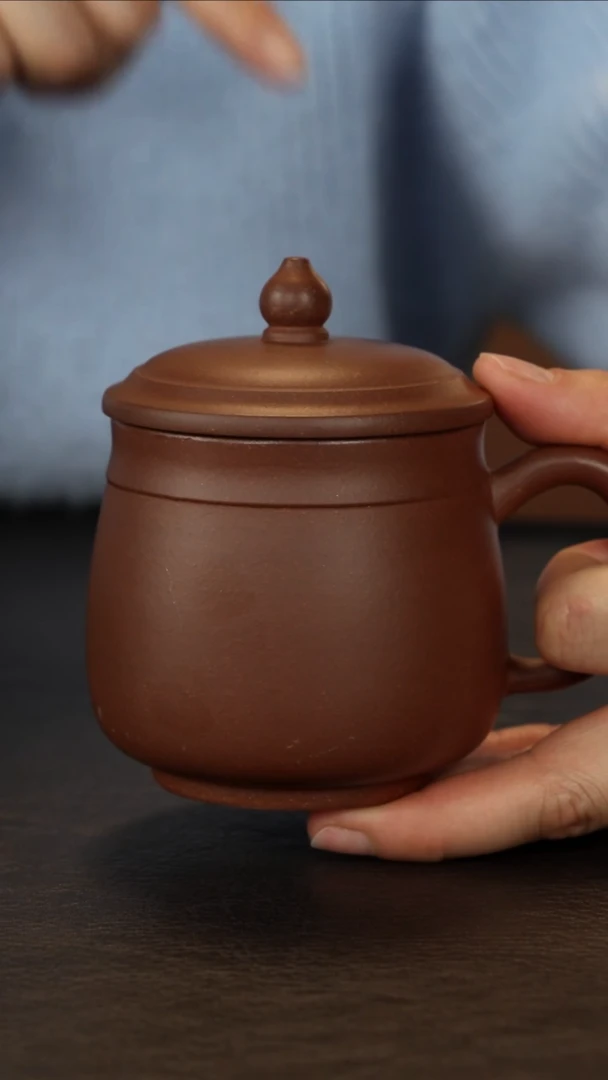 【闪购商品】紫砂茶杯直播福利刘丛喜底槽清盖杯