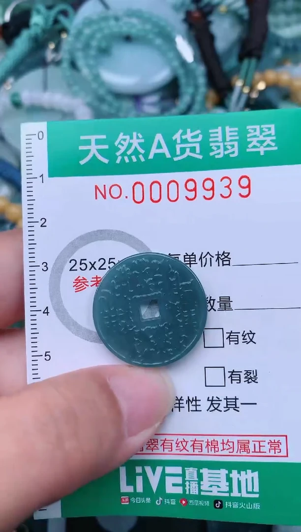 翡翠未镶嵌颈饰.0009939