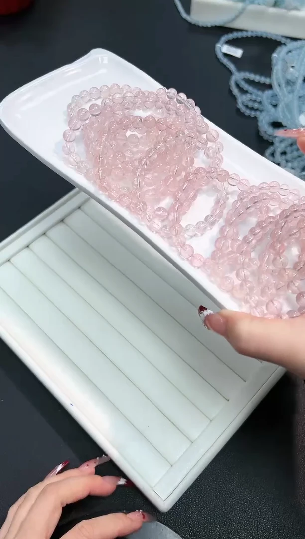 【闪购商品】水晶手串未镶嵌7c多样性发其一/1条7mm默认微瑕