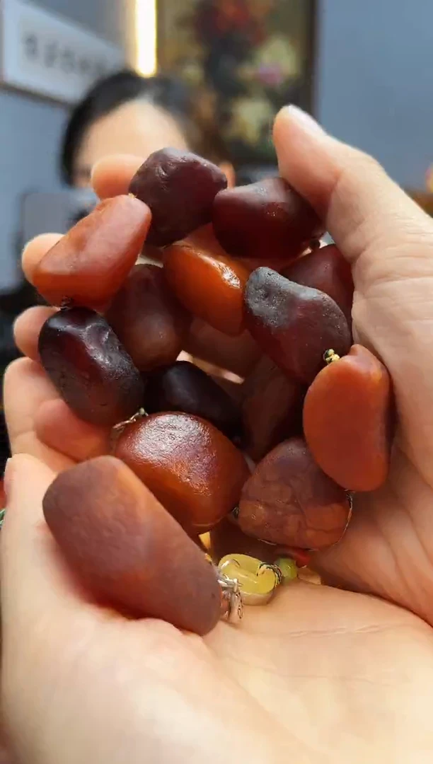 手链琥珀未镶嵌手串