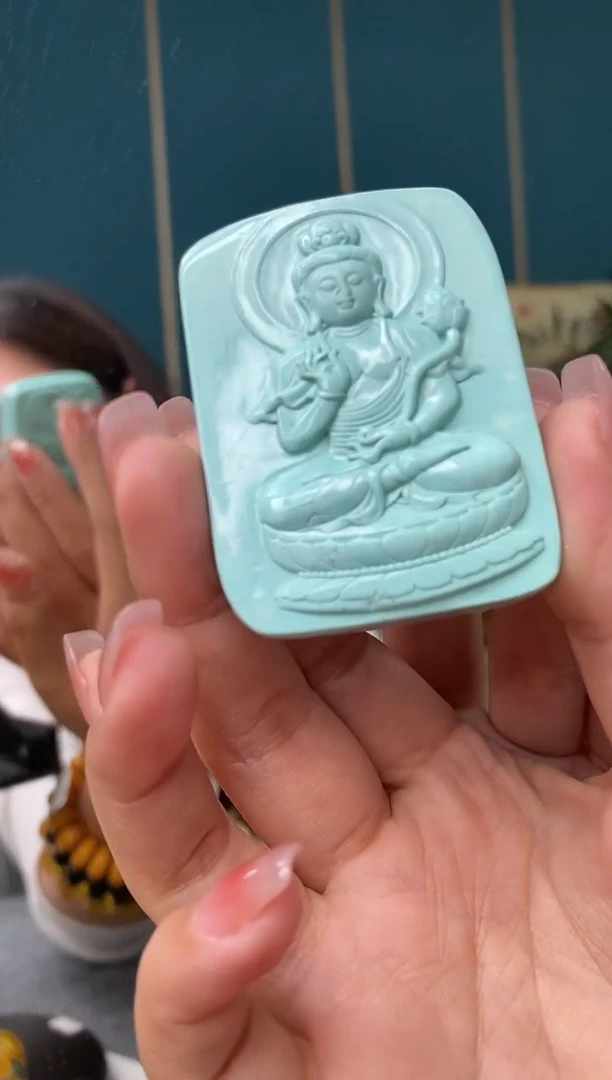 【闪购商品】绿松石吊坠未镶嵌1/18多样性发其一63