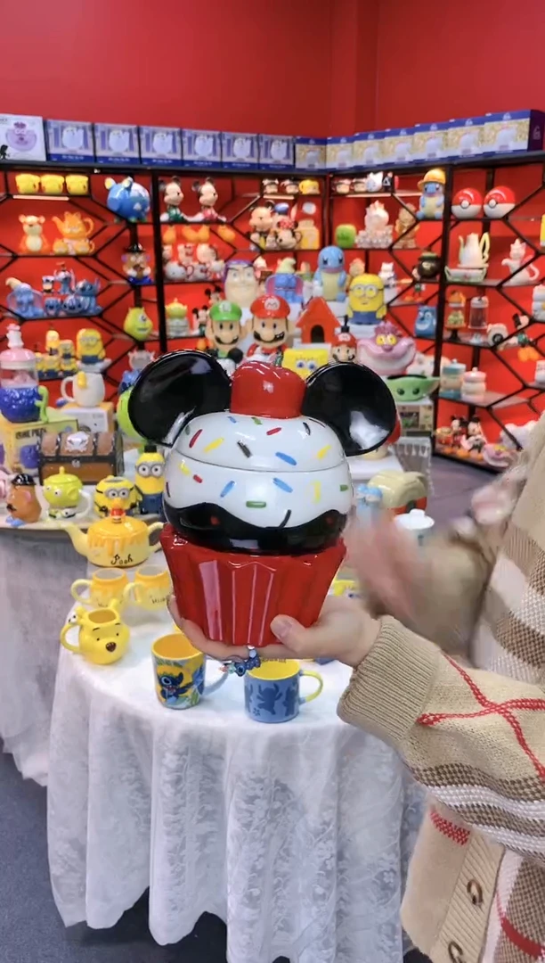 【闪购商品】.@@米奇冰激凌饼干罐