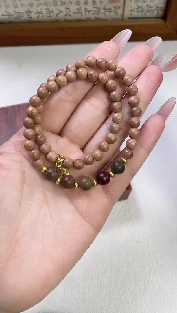非洲檀香手串/手链精美手串 无礼盒 多发性其一