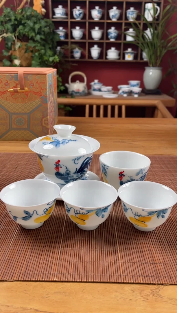 盖碗/杯群芳斋闪购链接（以闪拍图片为准）