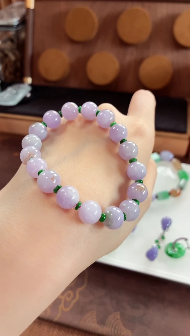 未镶嵌手链翡翠手串