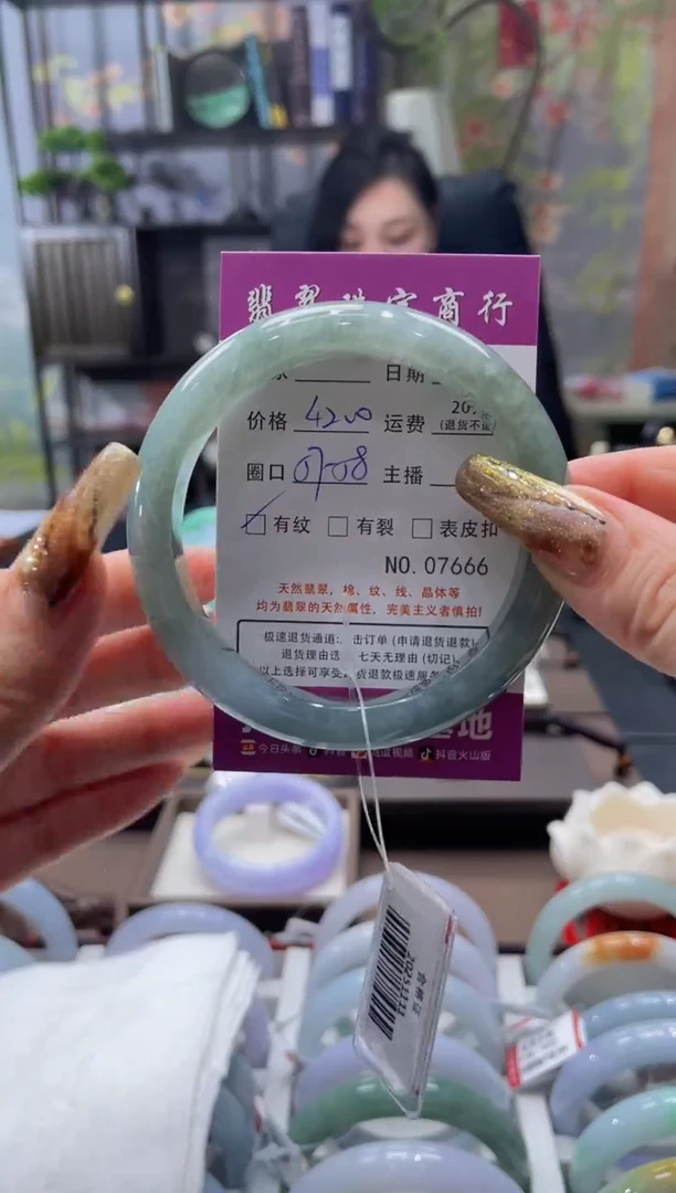 未镶嵌手镯翡翠7666*****