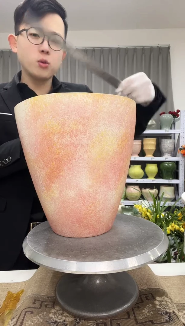 【1.4】花盆尺寸 高：27  口：25