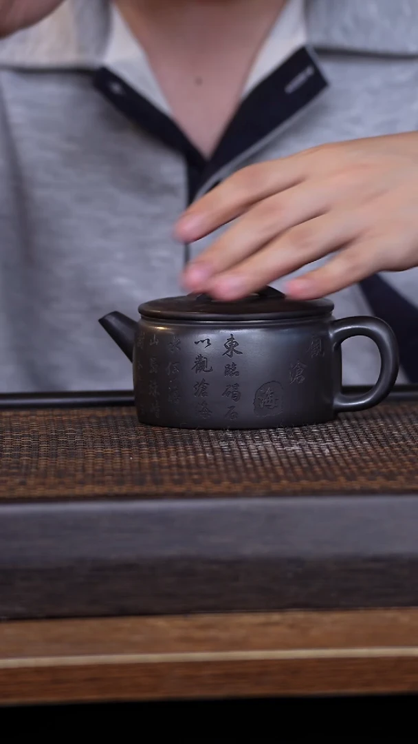 茶壶紫砂宜兴手工原矿紫砂壶001