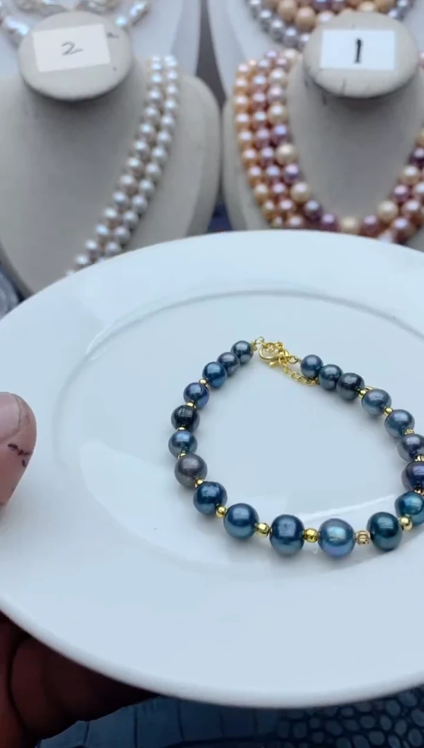 淡水珍珠未镶嵌颈饰2251手链