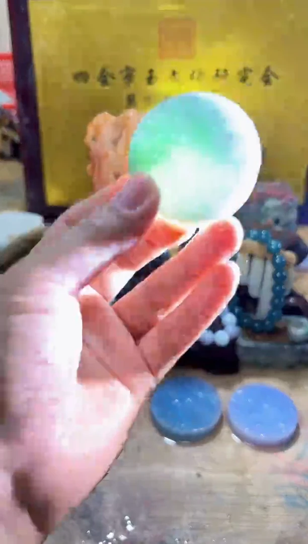 未镶嵌挂件翡翠A货常星7511