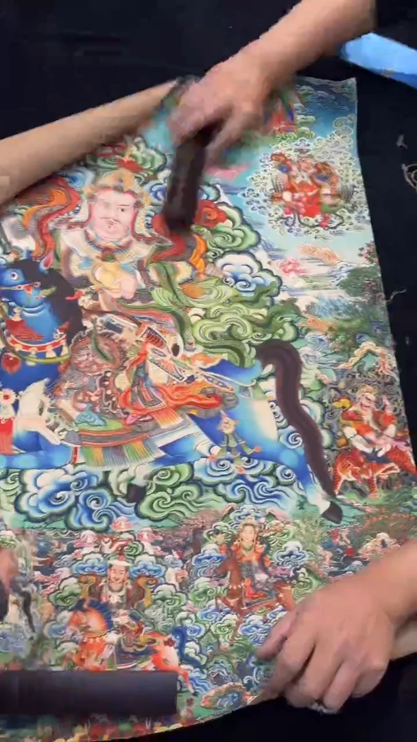 装裱画唐卡藏艺阁TK16022