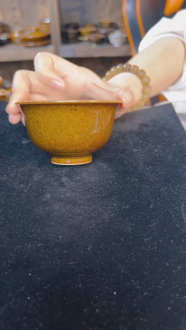 特色窑变主人杯原矿手工