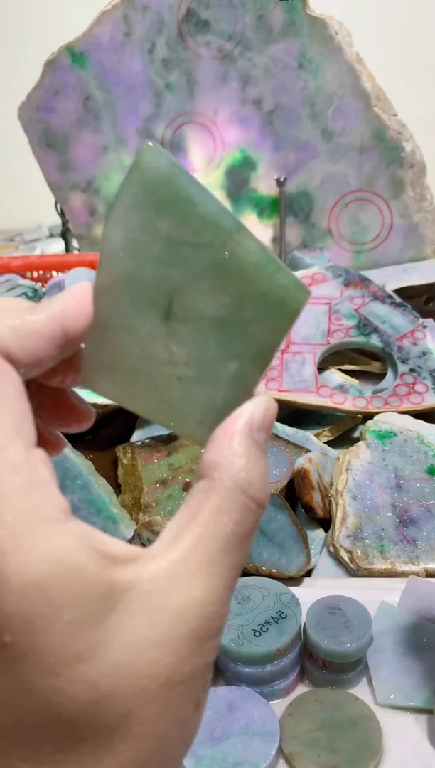 裸石翡翠0蒙0翡翠珠宝78