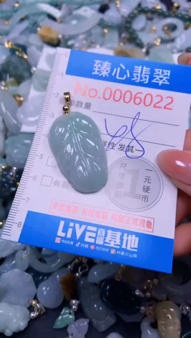 吊坠(不含链)未镶嵌翡翠6022