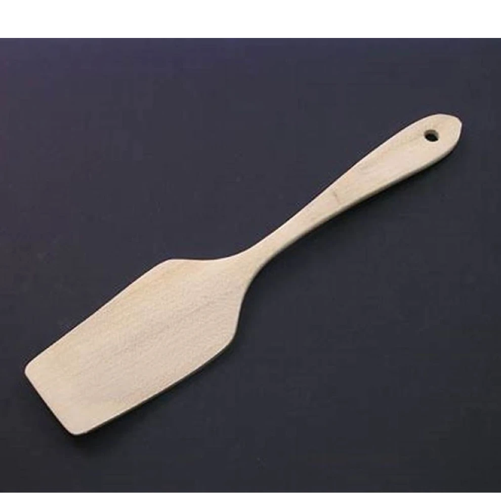 厨房木制饭勺2-右下角私连麦小助理