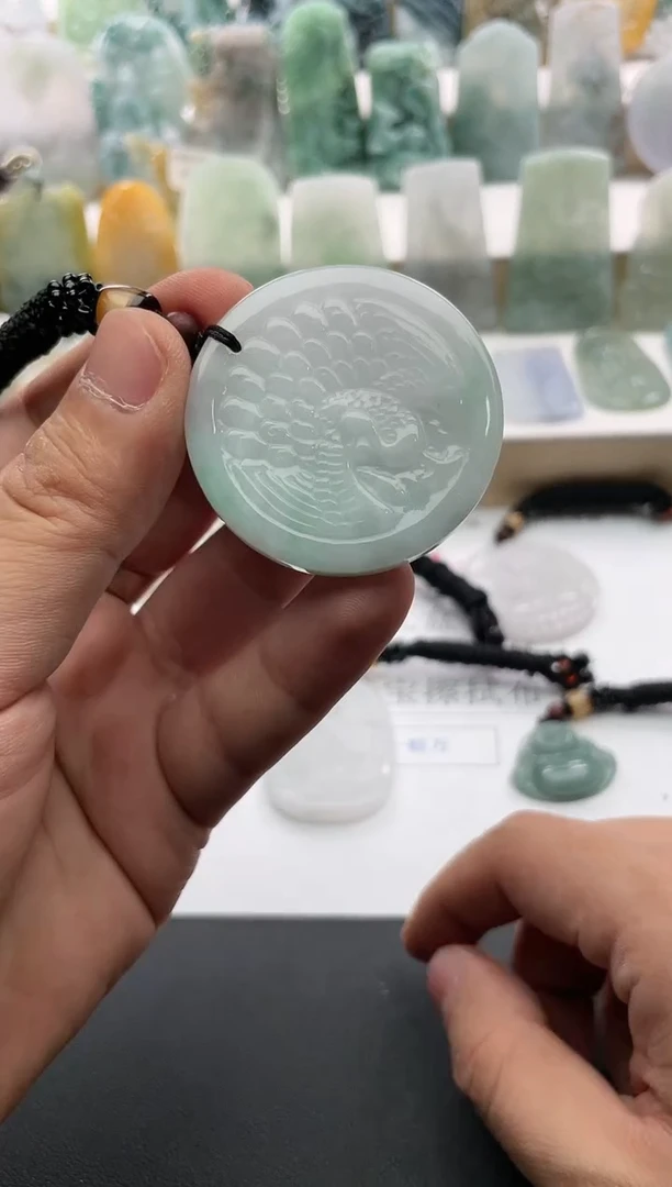 【闪购商品】翡翠颈饰未镶嵌..../1/22/ 88