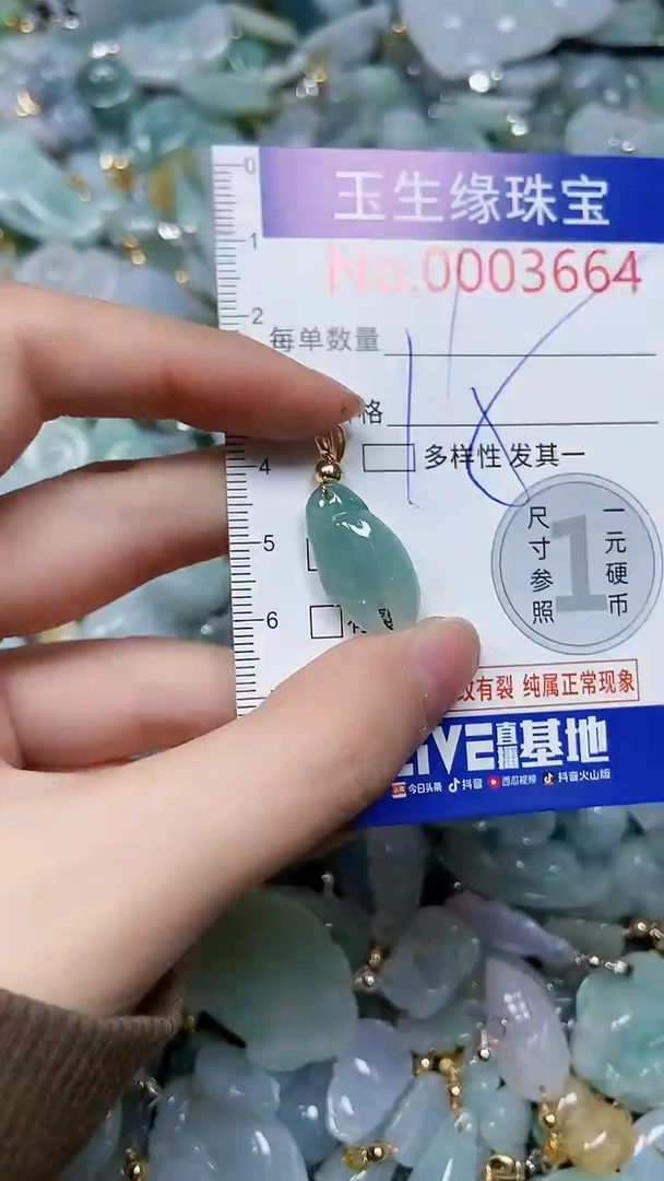 【闪购商品】翡翠颈饰未镶嵌闪购00003664