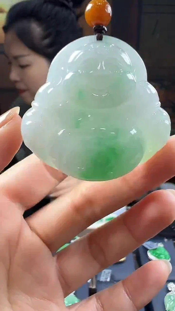 未镶嵌挂件翡翠佛公