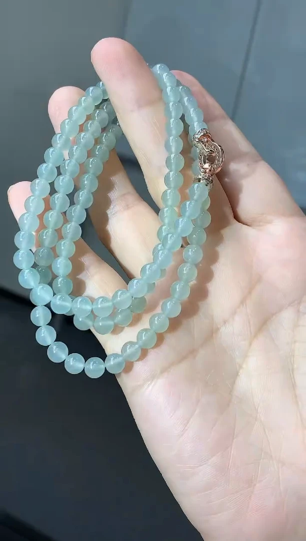 颈饰未镶嵌翡翠390-中国好珍宝