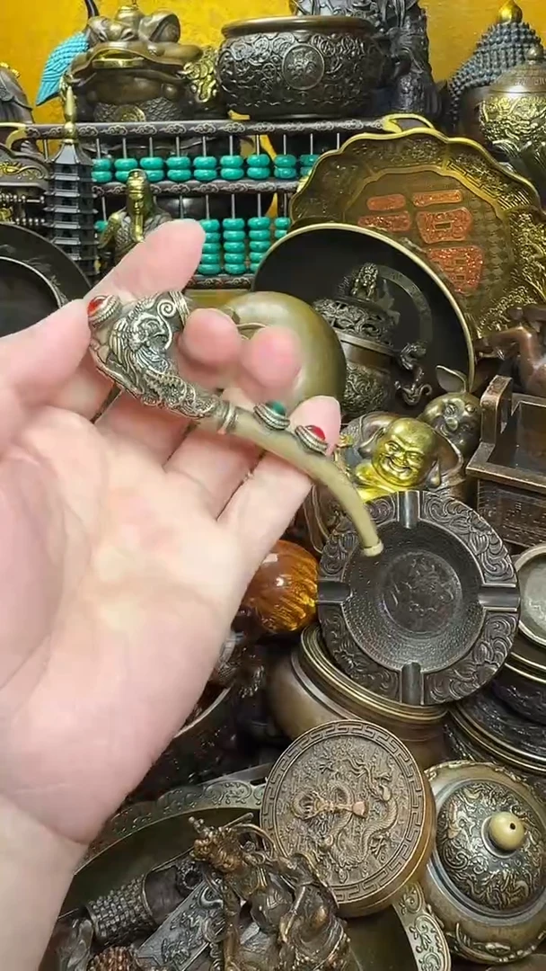 铜器摆件收收藏藏