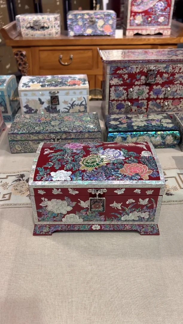 【闪购商品】按扣满贝弘贝雅螺钿漆器文化馆