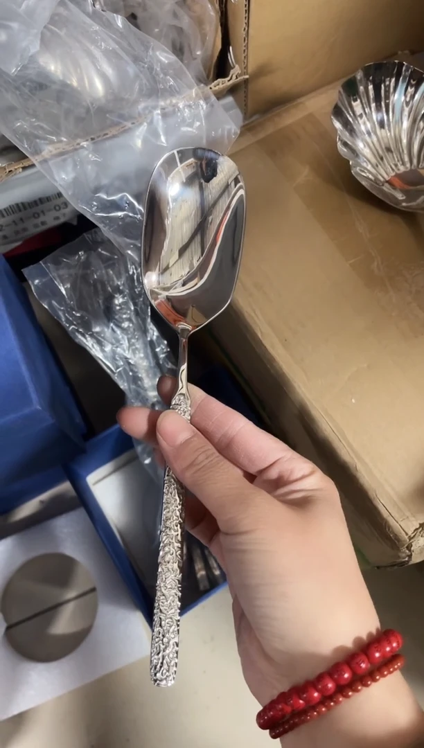 有机玻璃分餐勺子