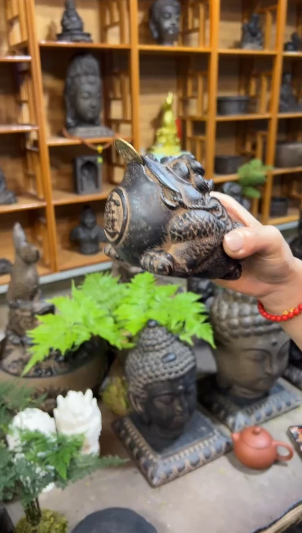 陶土【火山泥】五财金蟾