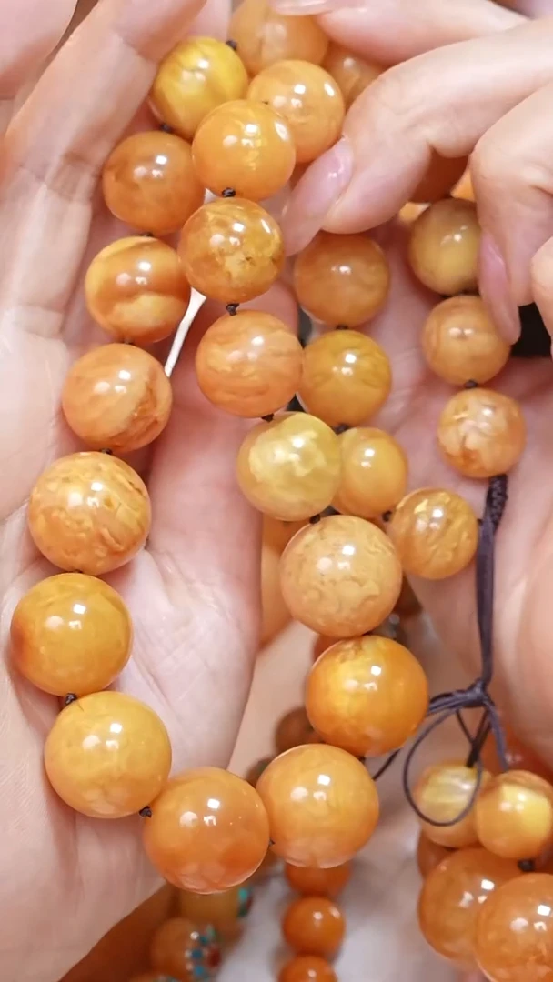 蜜蜡颈饰未镶嵌7604天然蜜蜡珠宝奇石云端妖孽全部保真