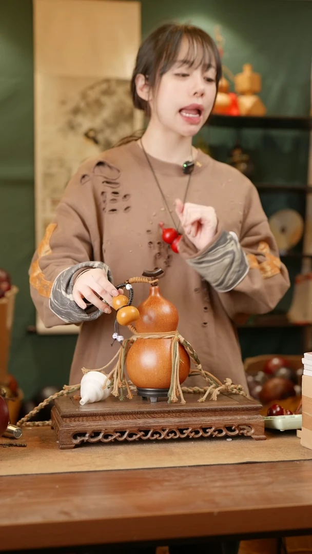 212号精品天然大漆酒葫芦一物一拍~