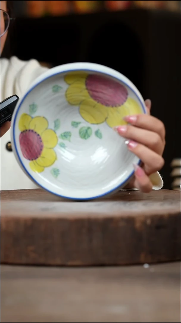 瓷片景德镇高温釉下彩（食品级）