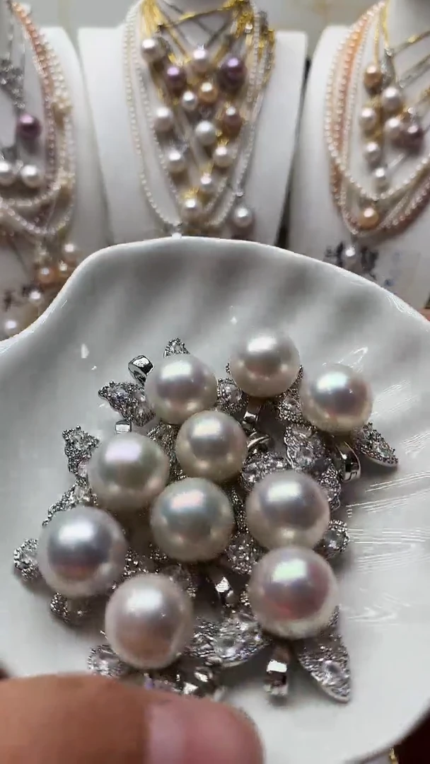 颈饰未镶嵌淡水珍珠071