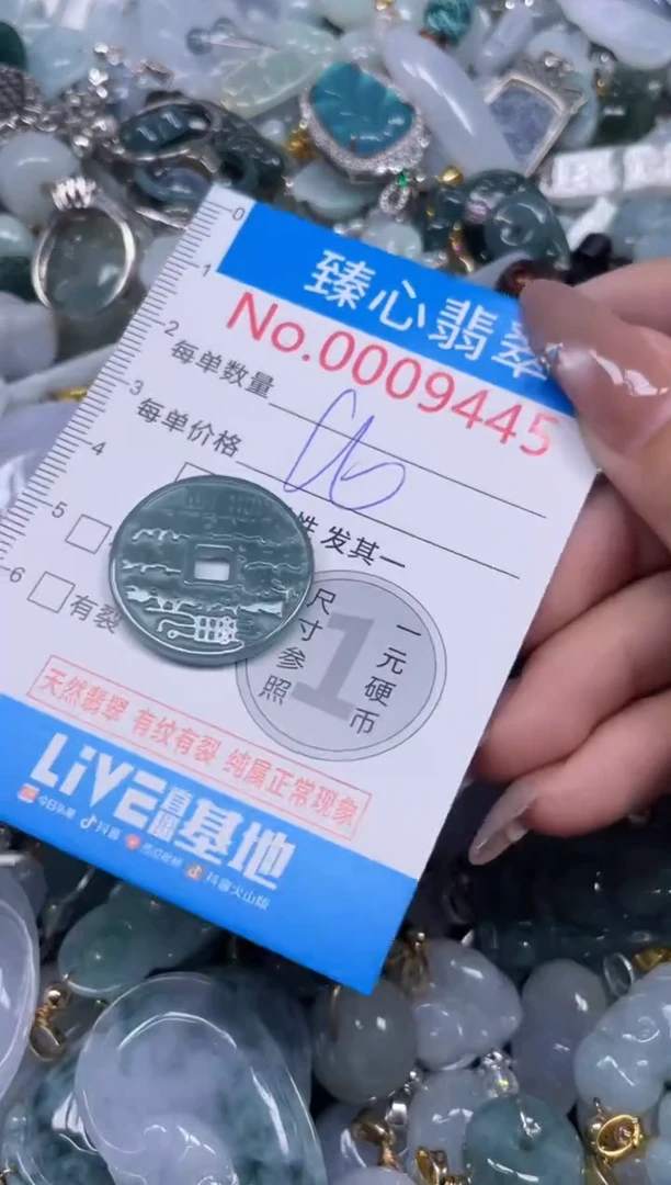 颈饰未镶嵌翡翠9445