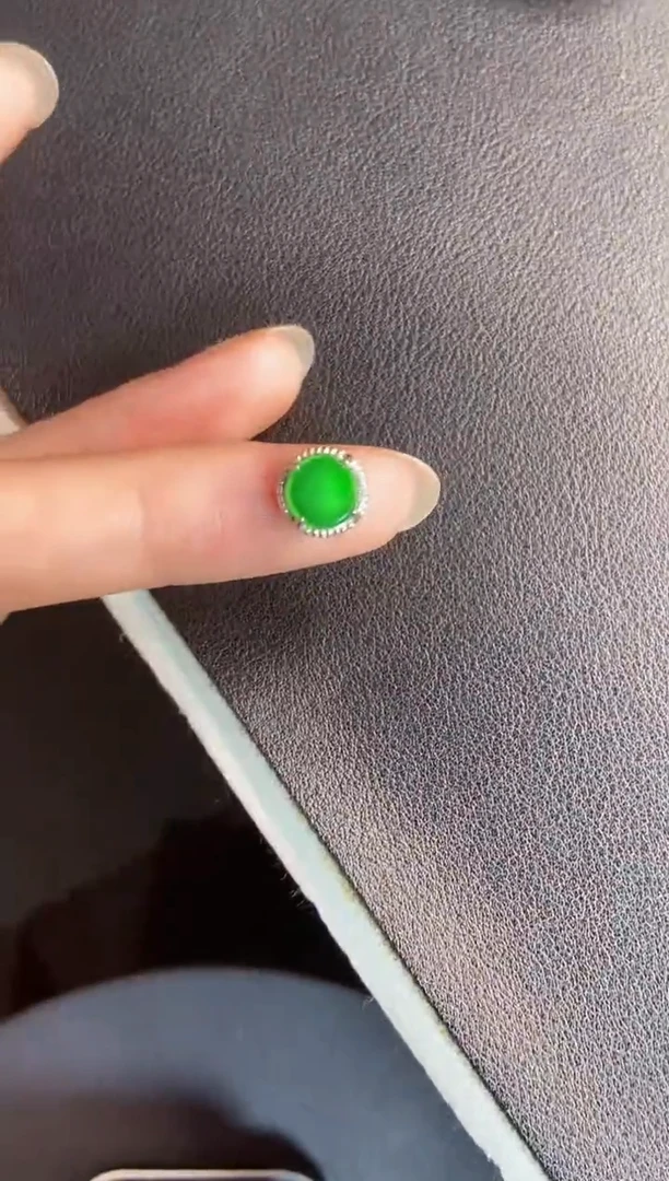 吊坠(不含链)银S925镶嵌翡翠1