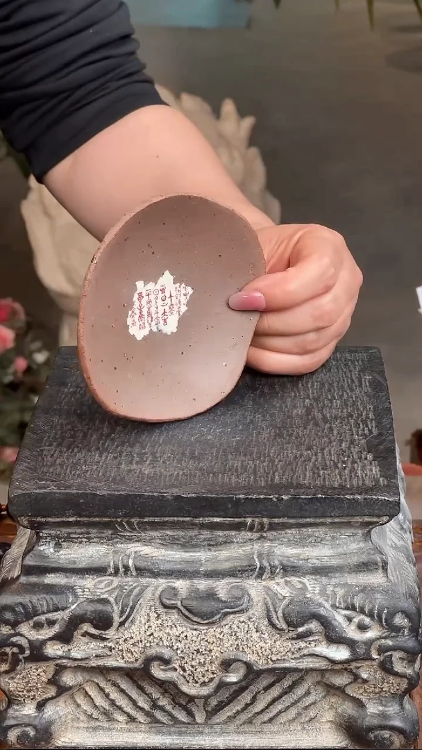 陶瓷捏塑小碟搅胎小碟