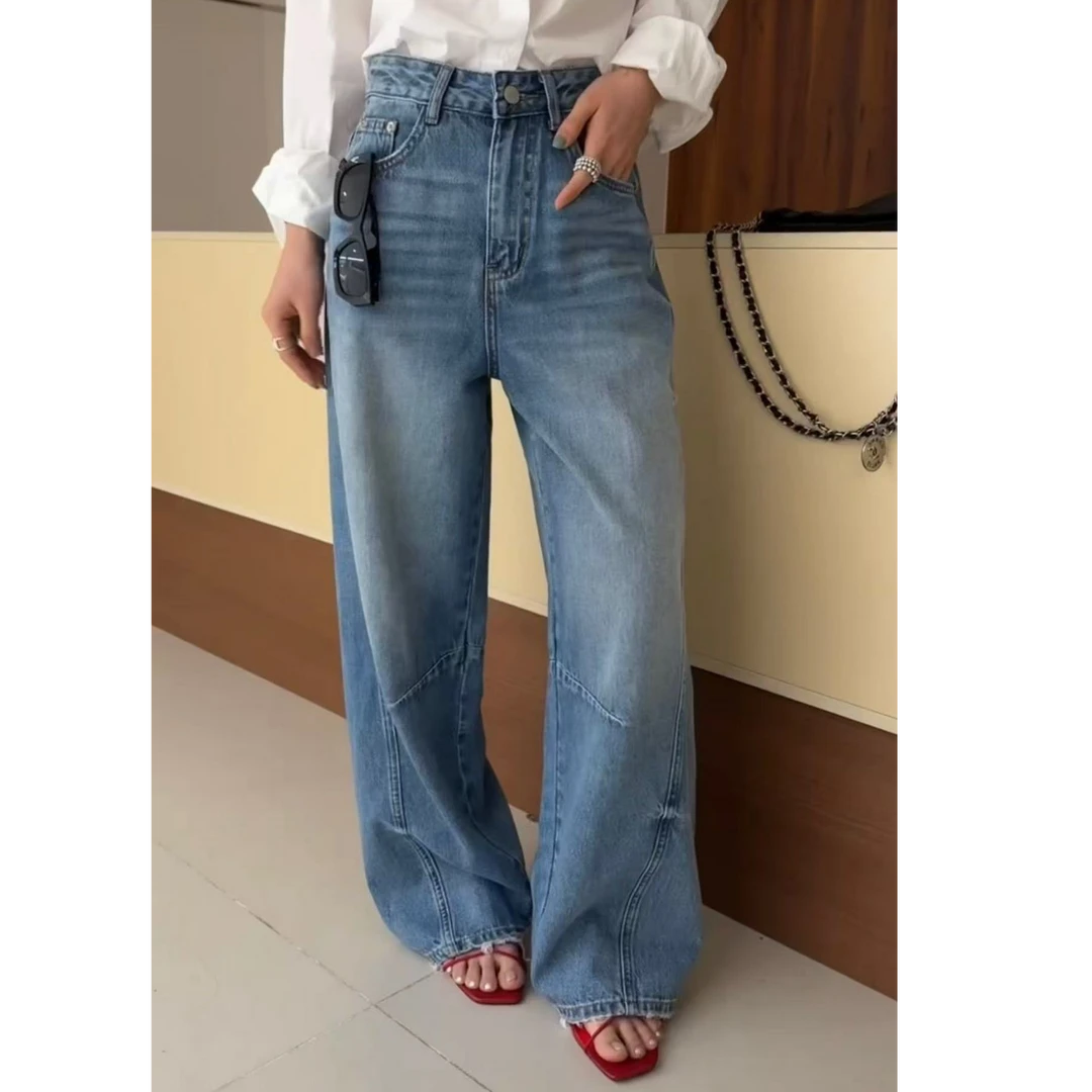 十三行BUT-夏季福秒小众设计牛仔裤#5709