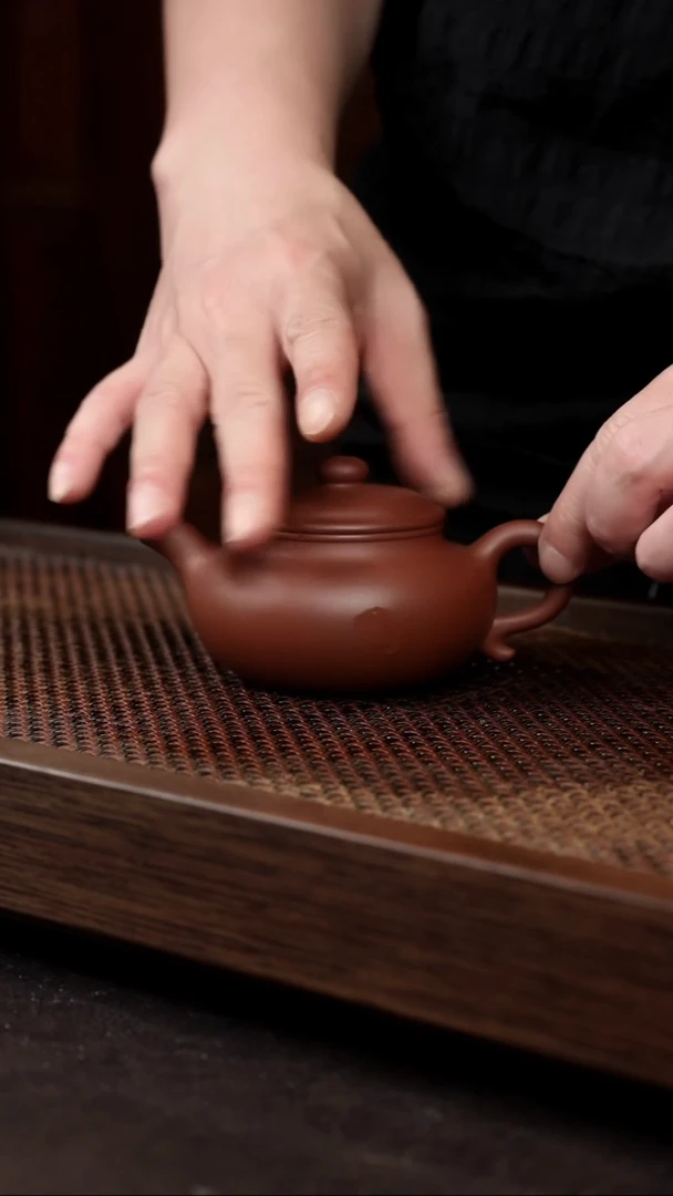 茶壶紫砂底槽清景舟仿古