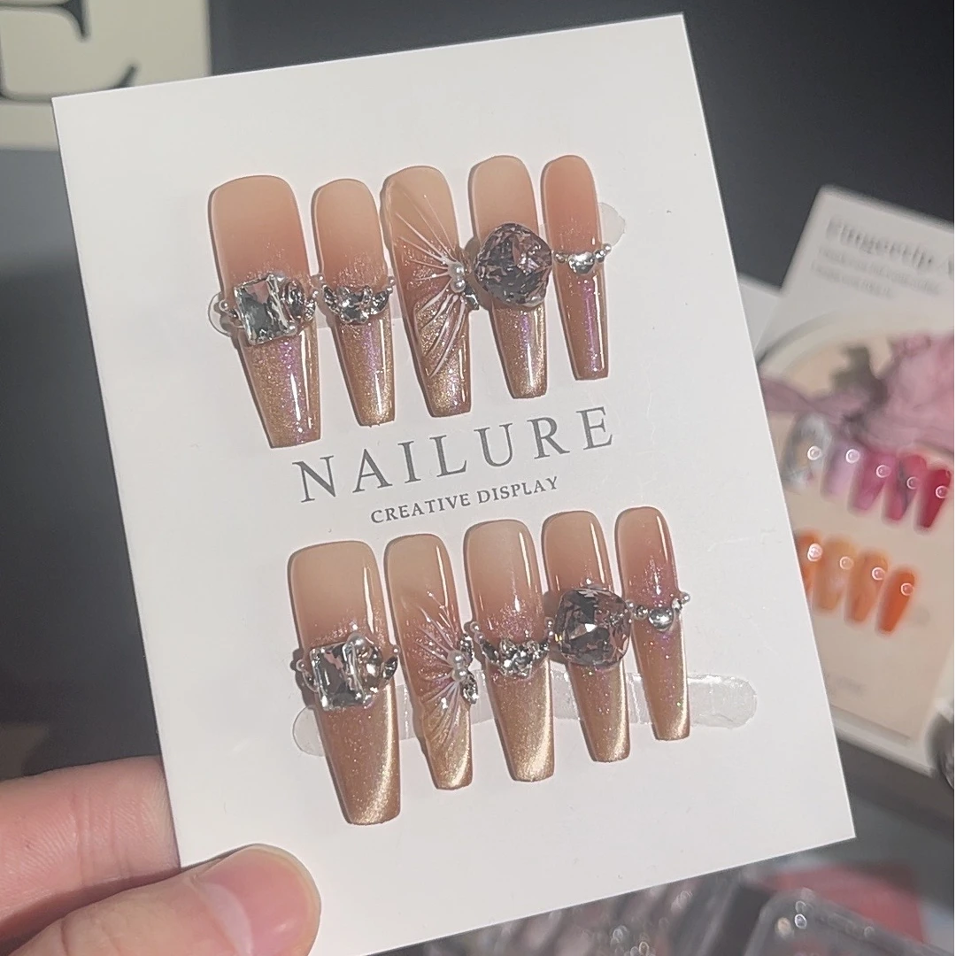 【梦中情蝶】手工穿戴甲