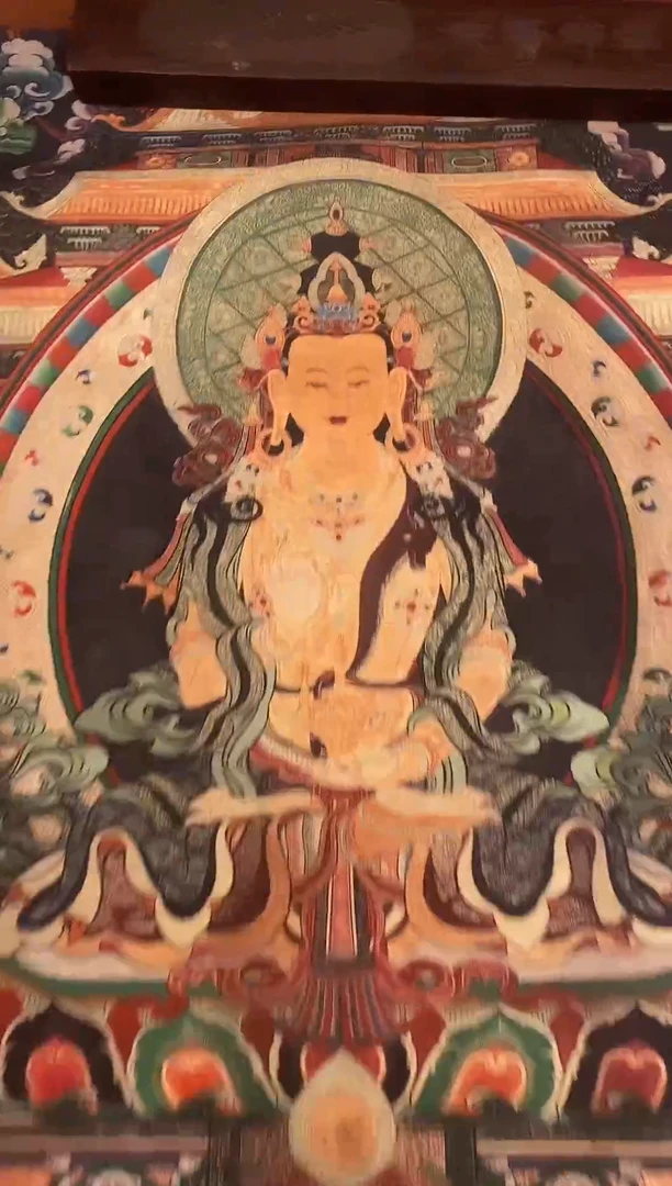 装裱画精美唐卡tk16092