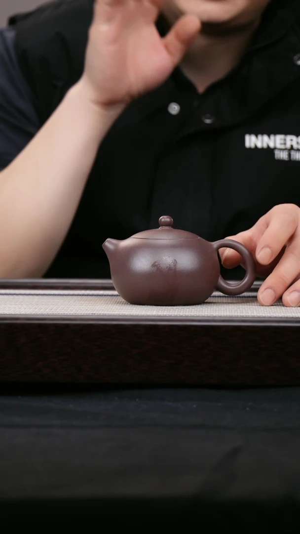 【闪购商品】紫砂茶壶西施四号井底槽青傅建培