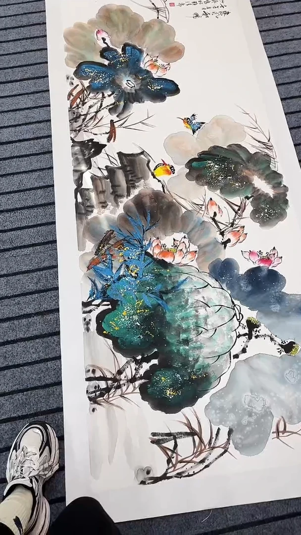 精品国画花鸟作品
