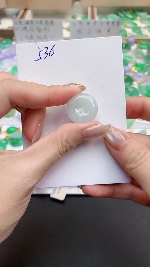 颈饰未镶嵌翡翠天然缅甸A货翡翠