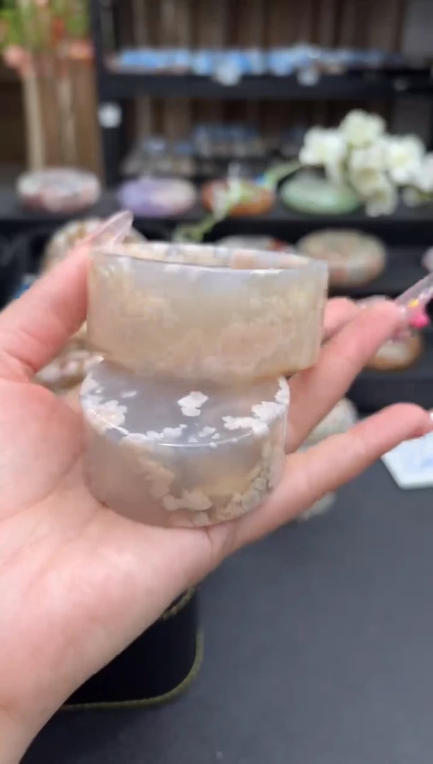 未镶嵌手镯石英质玉117(58圈赠送镯心)