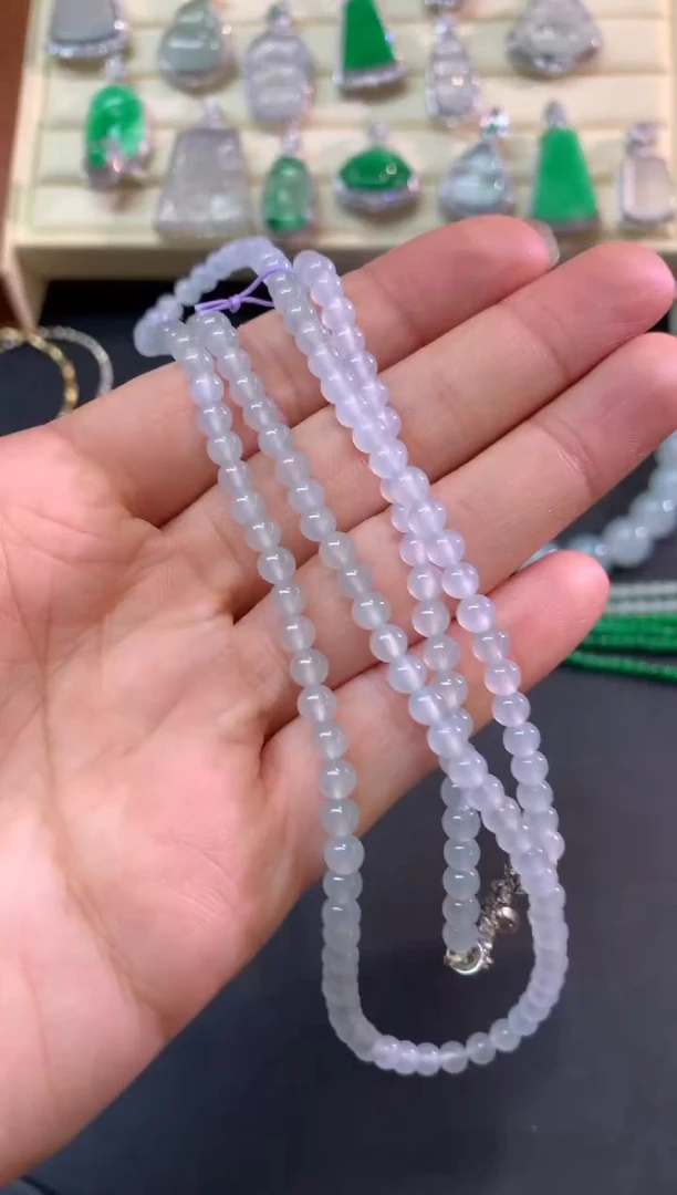 项链未镶嵌翡翠项链|2100+105