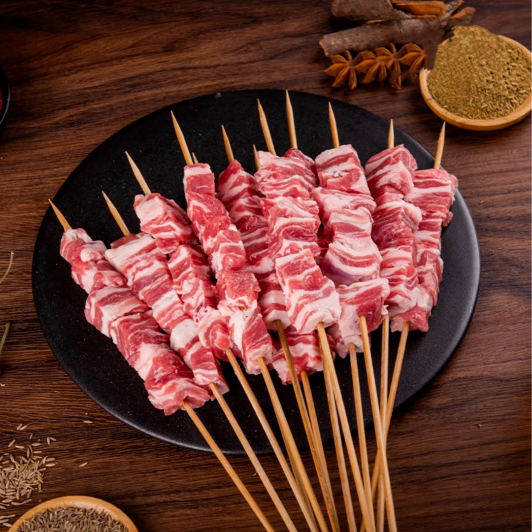 清真 鲜肉现串去骨大羊排肉串40串 （京津冀包邮）